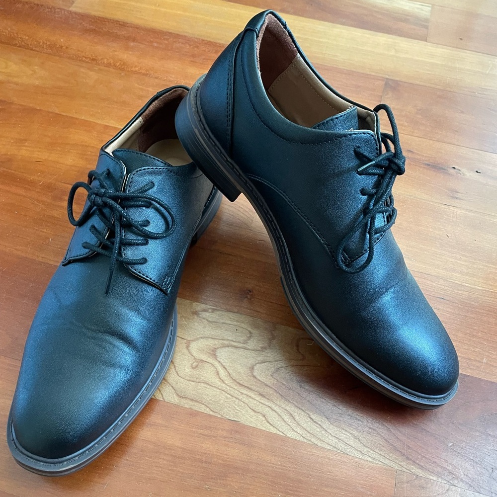 Black Oxford Dress Shoes Size 8 NEW!